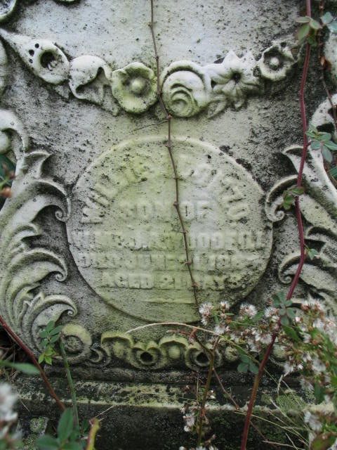 Willie Alonzo Woodfill tombstone