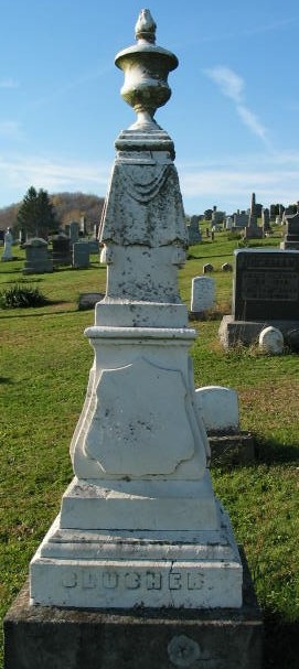 Slusher family monument