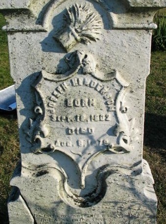 Joseph Henderson tombstone