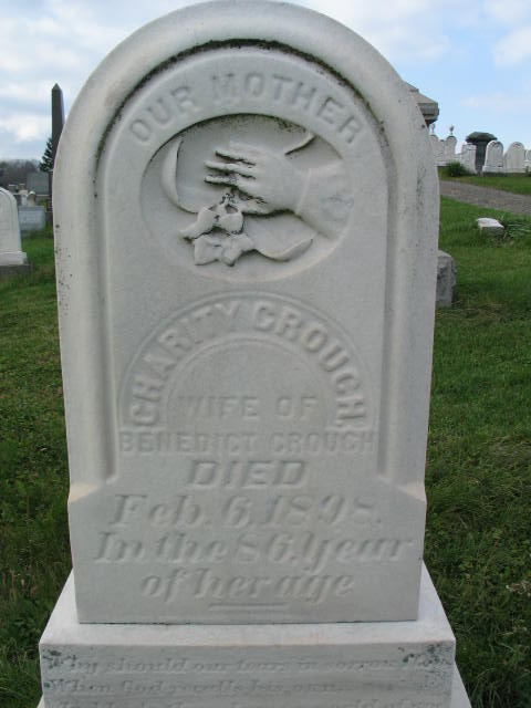 Charity Crouch tombstone