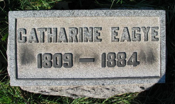 Catherine Eagye tobmstone