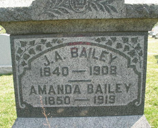 Amanda Bailey tombsotne