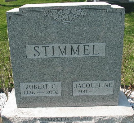 Robert and Jaqueline Stimmel