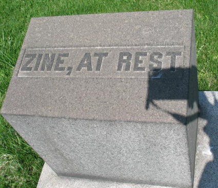 Zine at rest
