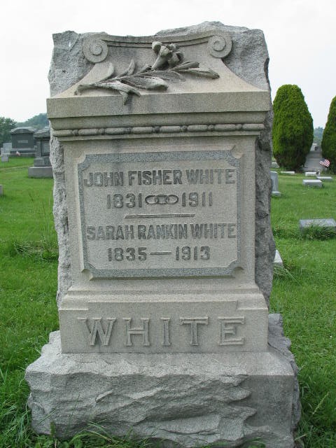 John Fisher White, Sarah Rankin White