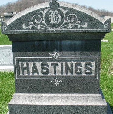 Hastings family monument