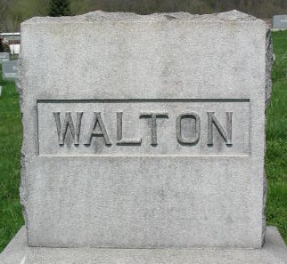 Walton family monument