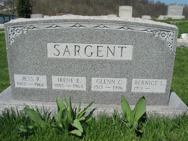 Jess R, Irene E, Glenn C. and Bernice L. Sargent