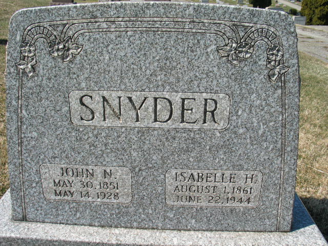 John N. and Isabelle H. Snyder