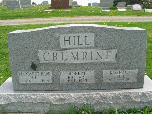 Margaret Barr Hill, Robert Richard Hill, Robert E. Hill