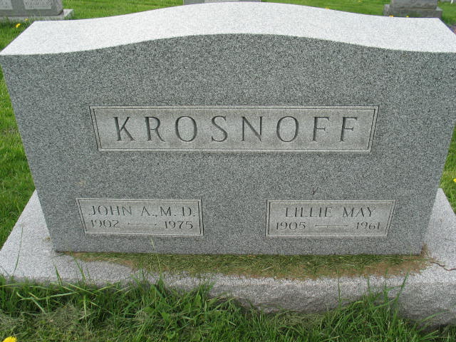 John and Lillie May Krosnoff