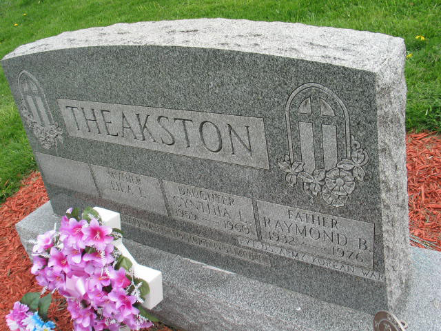 Lila L., Cynthia L, Raymond B. Theakston