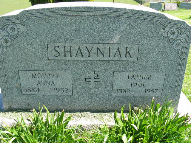 Anna and Paul Shayniak